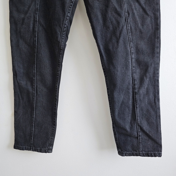 BDG By Urban Outfitters Dad Slim Tapered Fit Black Jeans Men's Size 30/30 - Picture 5 of 16